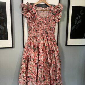 Ivy City Hattie Dress in Watercolor Floral